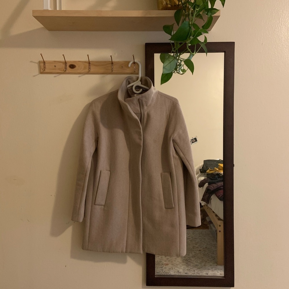 J. Crew wool city fall coat